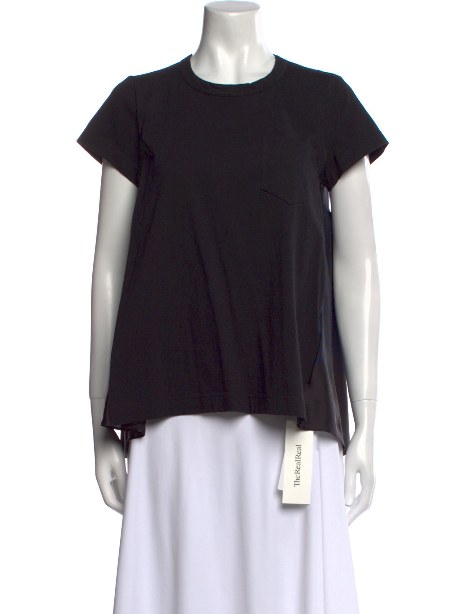 Sacai Crew Neck Short Sleeve T-Shirt