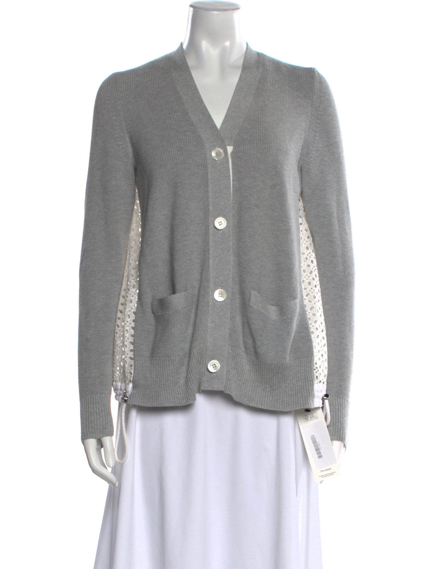 Sacai V-Neck Sweater