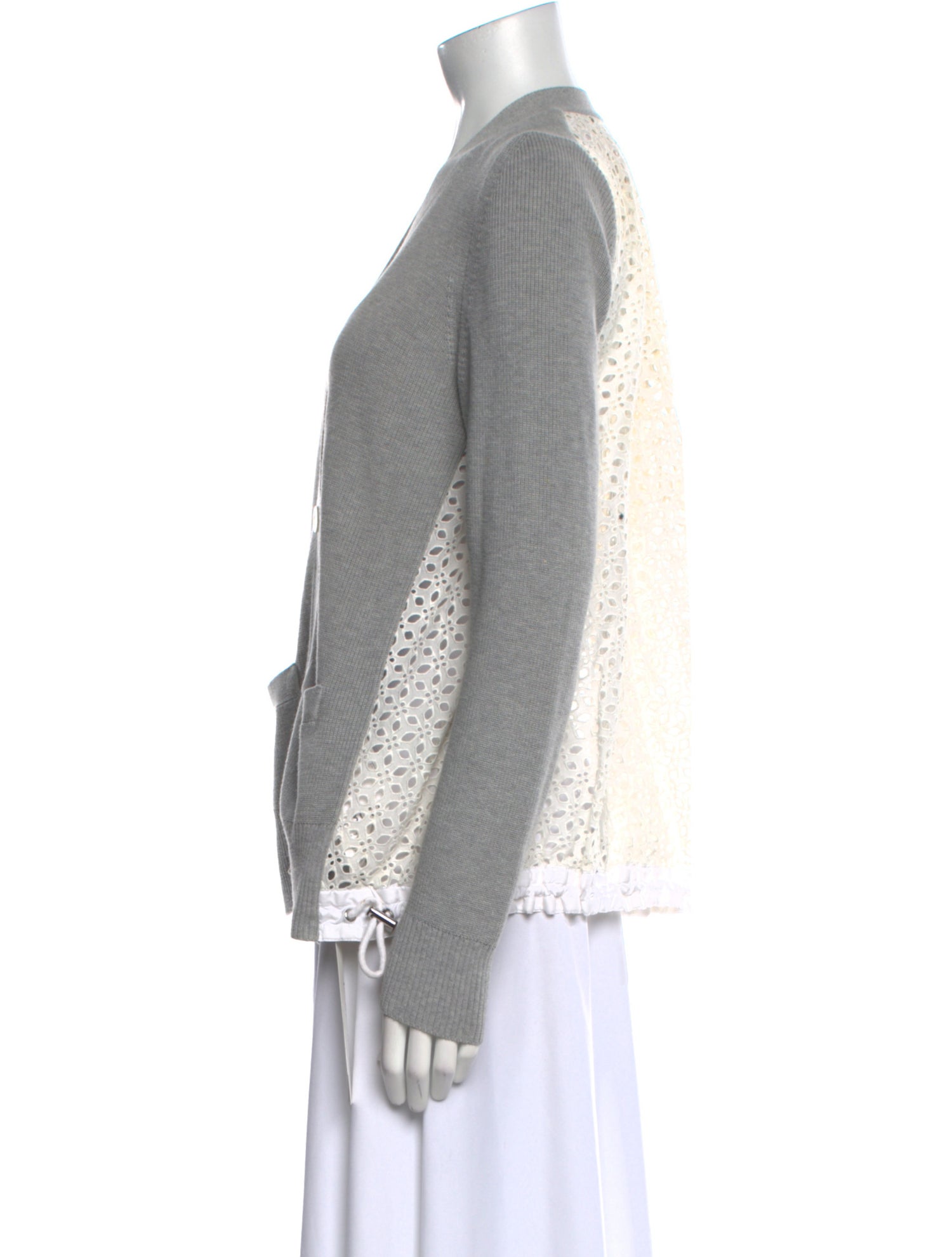 Sacai V-Neck Sweater