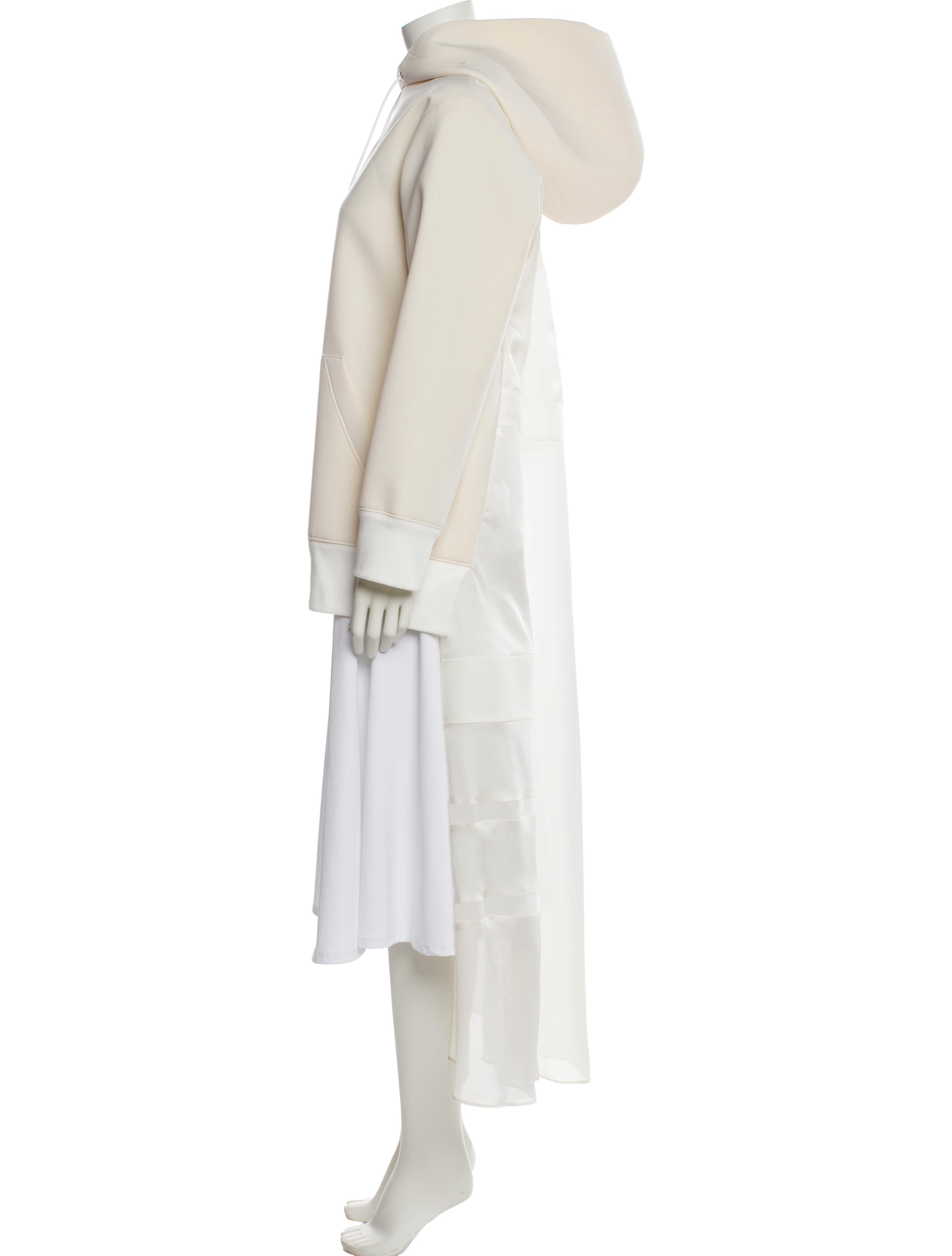 Sacai Wool Mock Neck Sweatshirt