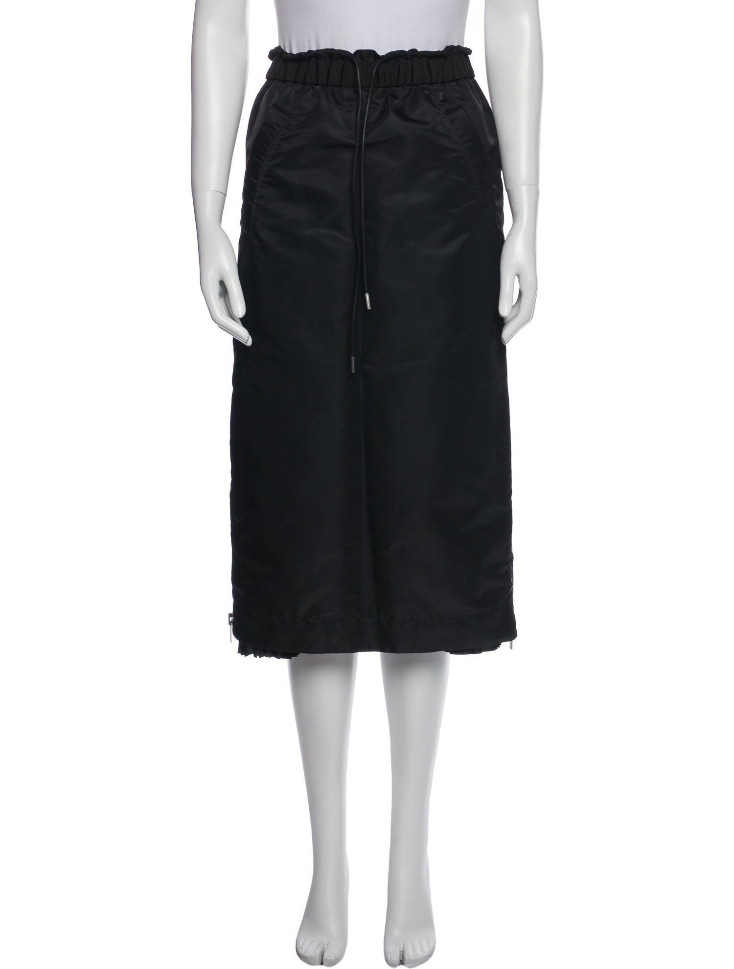 Sacai Nylon Knee-Length Skirt
