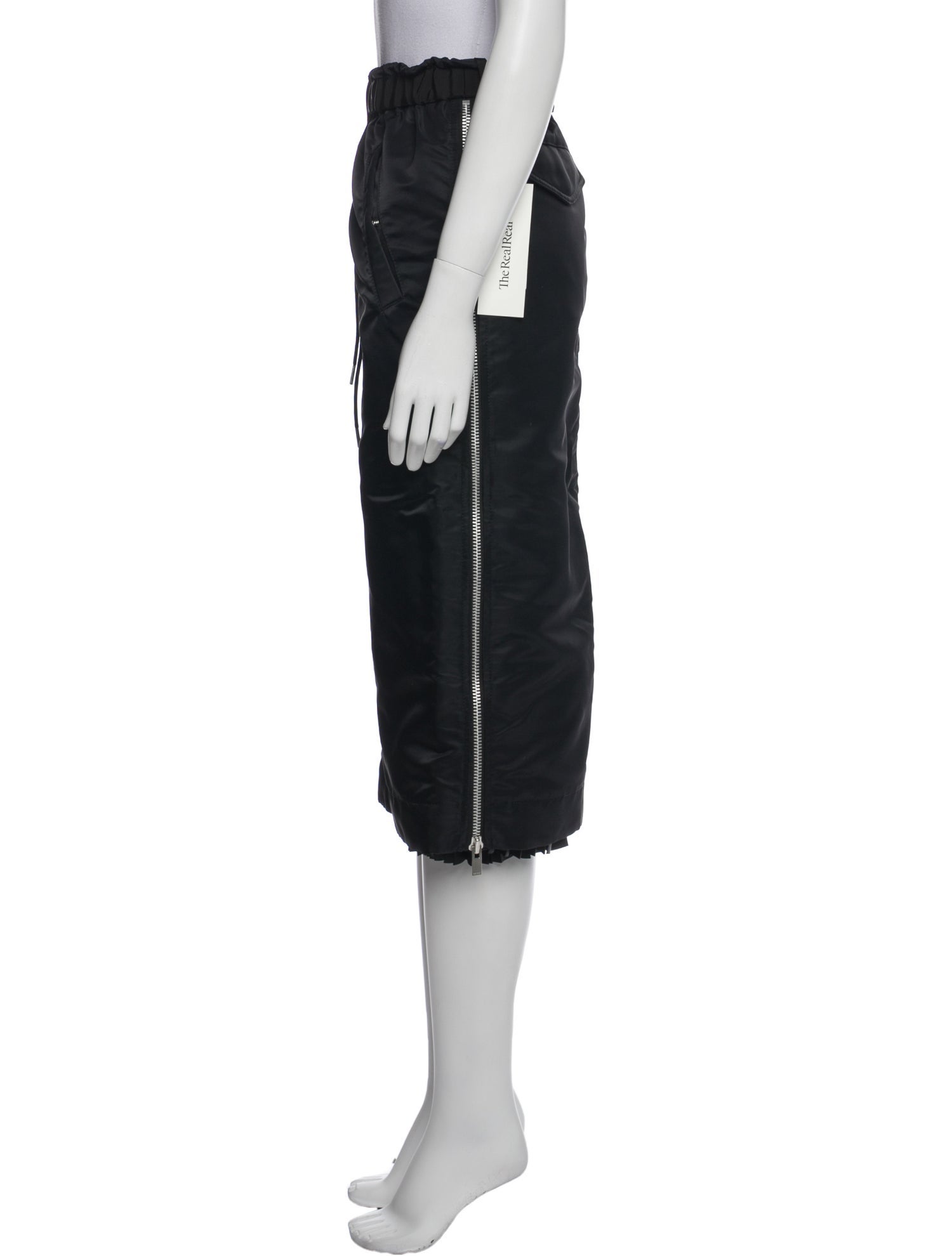 Sacai Nylon Knee-Length Skirt