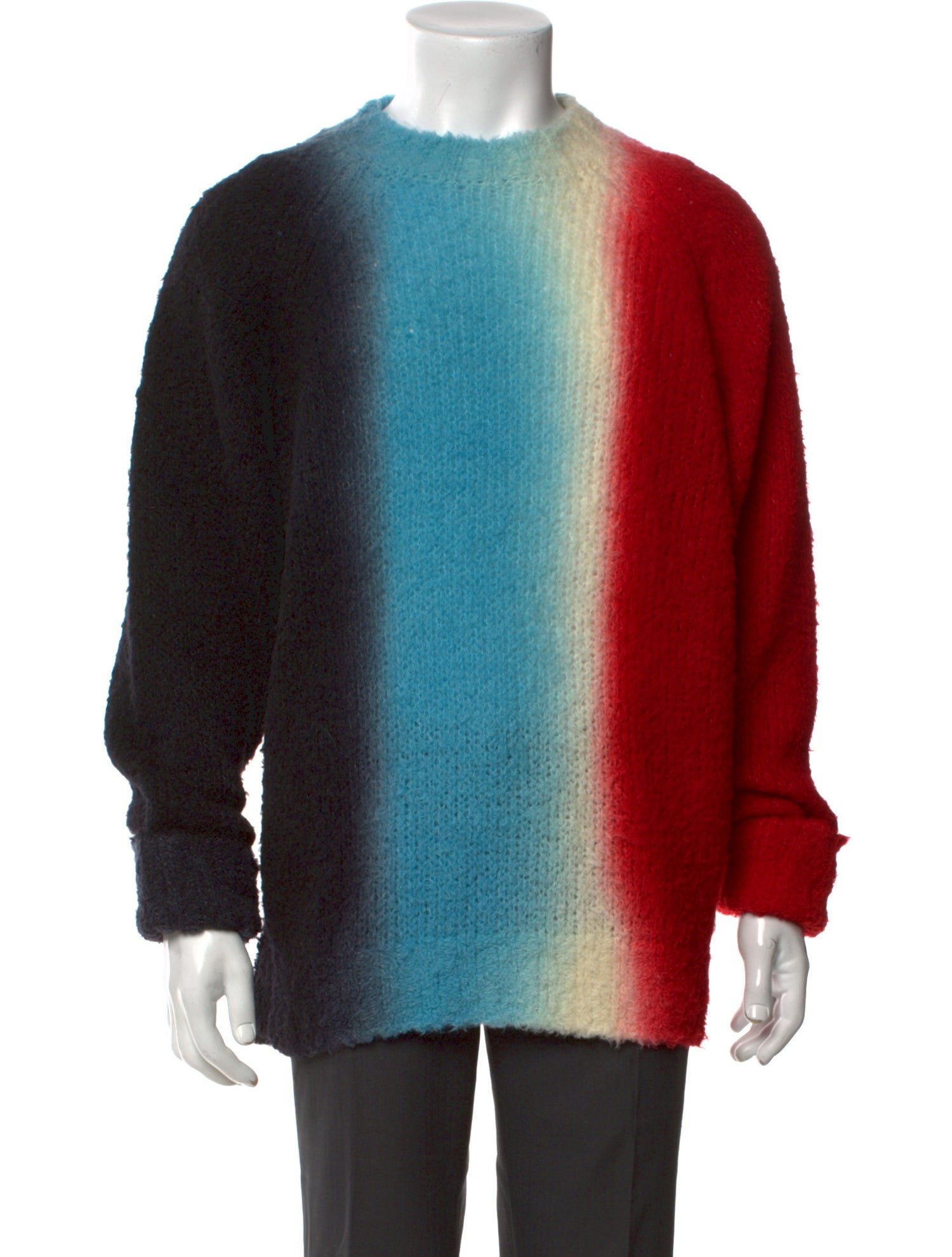 Sacai Wool Tie-Dye Print Pullover w/ Tags