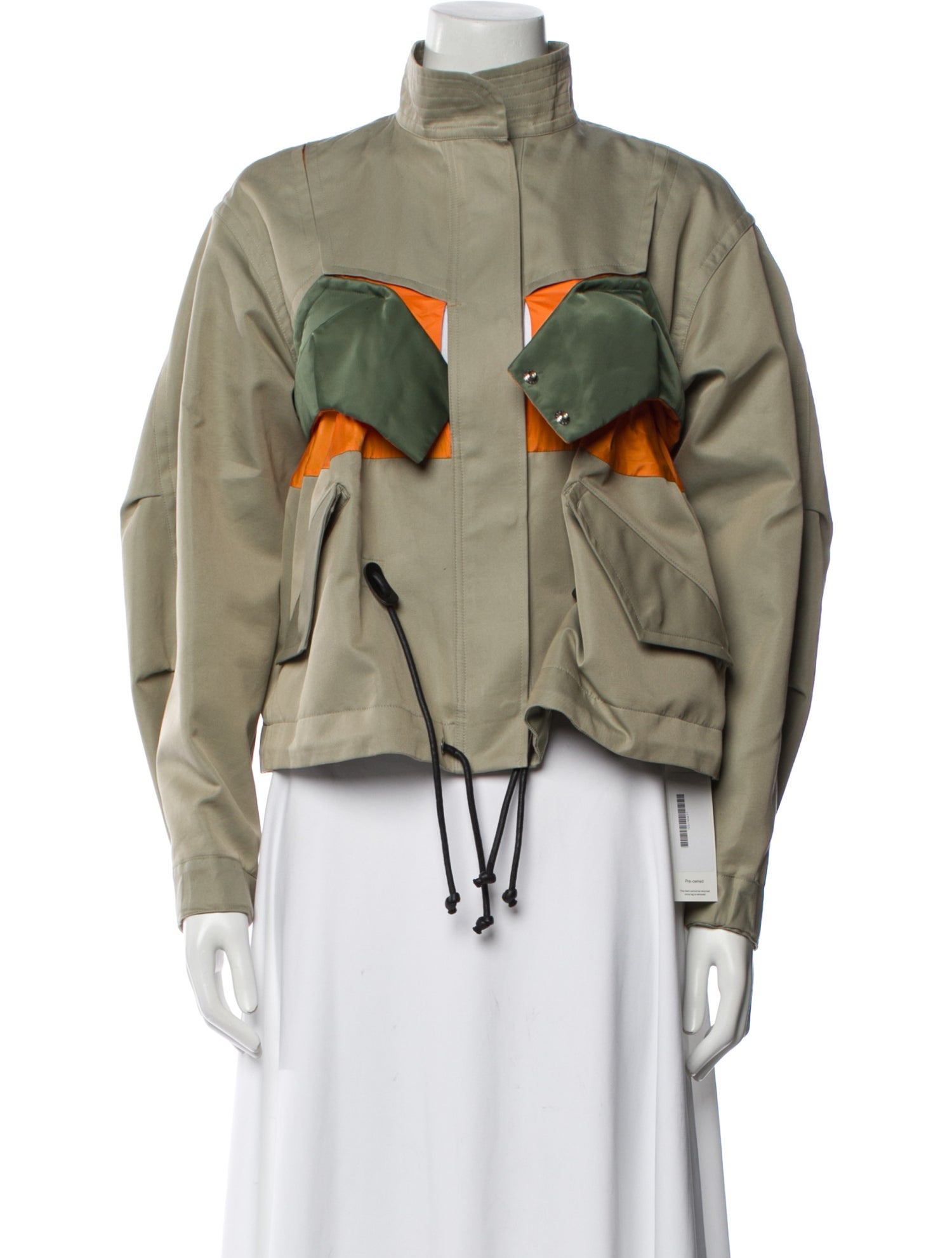 Sacai Graphic Print Utility Jacket