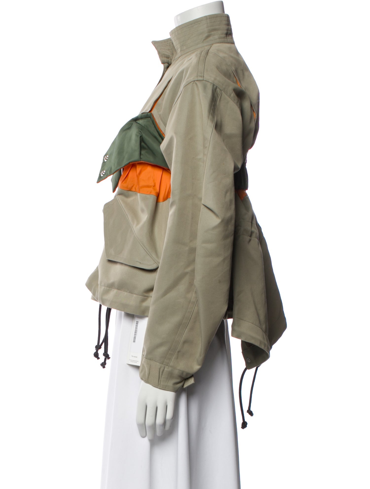 Sacai Graphic Print Utility Jacket