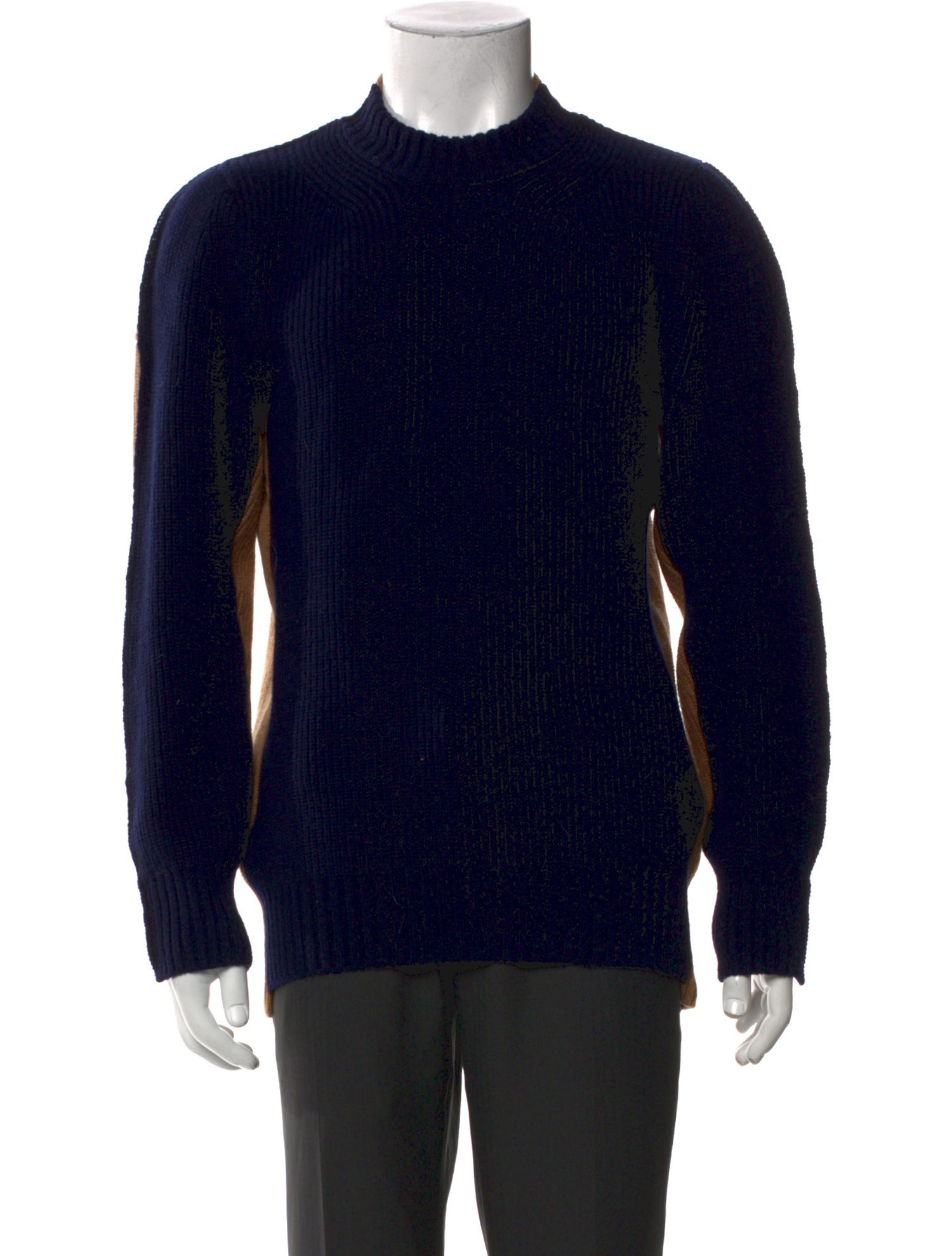 Sacai Wool Mock Neck Pullover