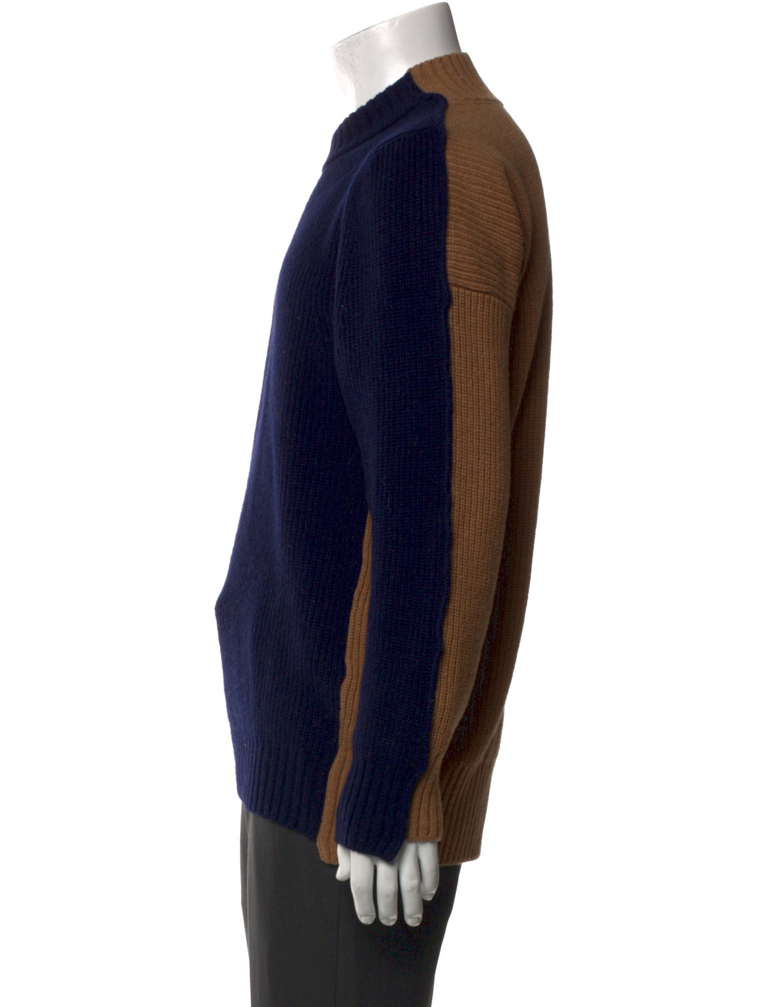 Sacai Wool Mock Neck Pullover