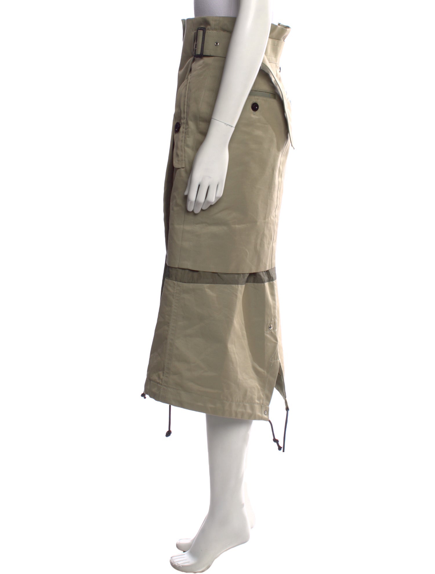 Sacai Midi Length Skirt