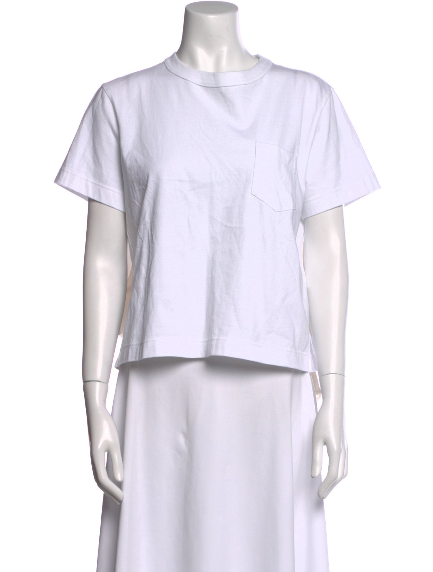 Sacai Crew Neck Short Sleeve T-Shirt