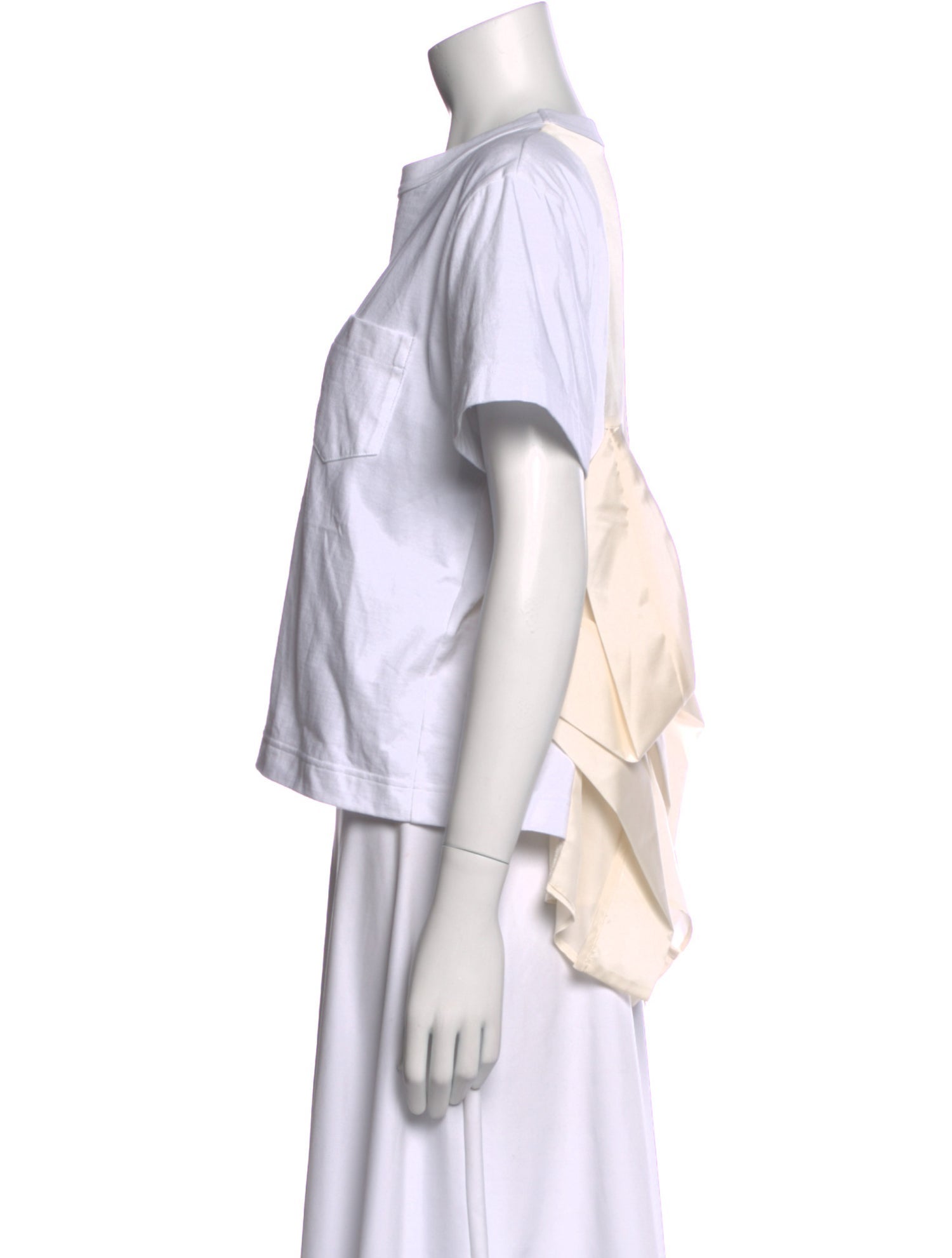 Sacai Crew Neck Short Sleeve T-Shirt