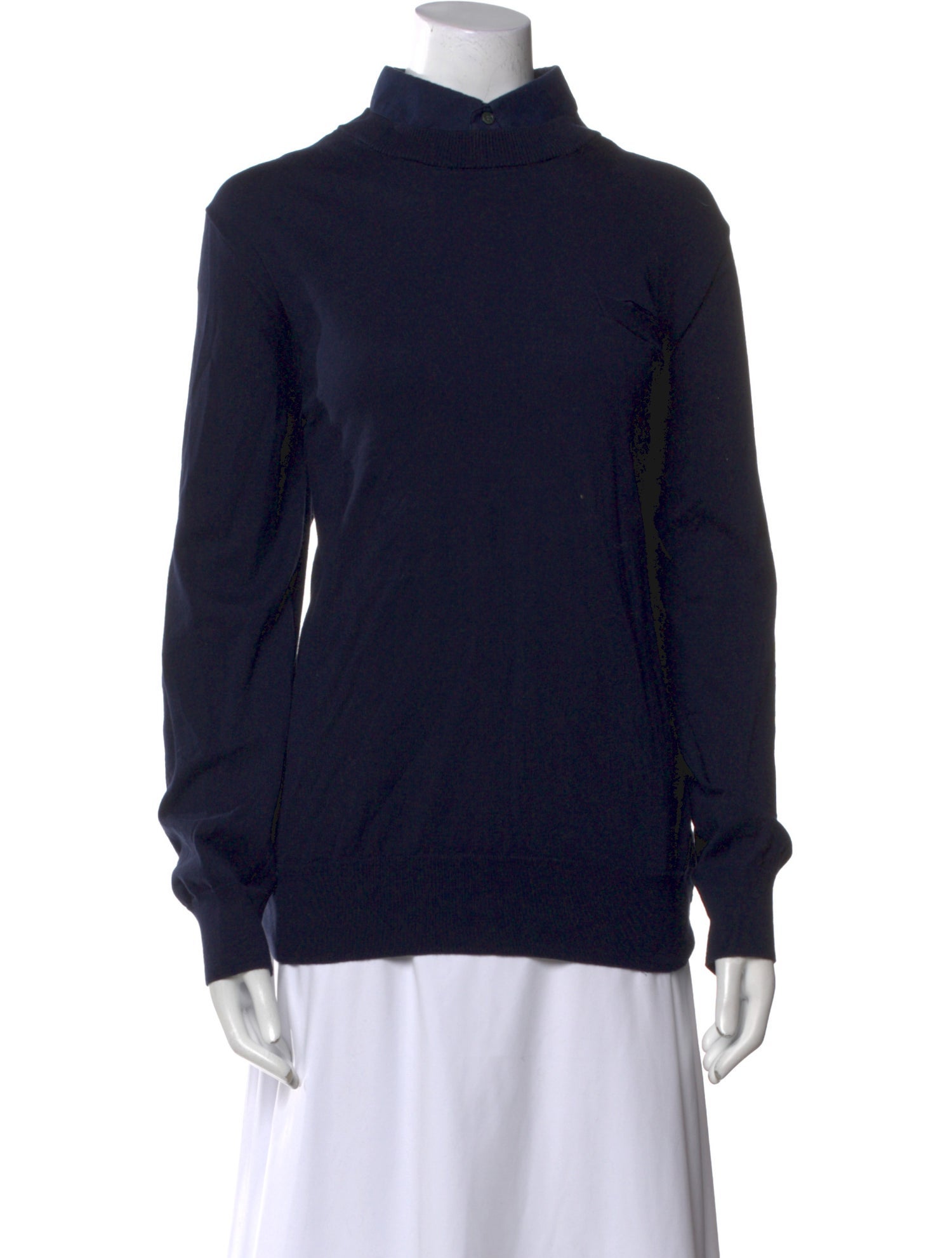 Sacai Turtleneck Long Sleeve Sweatshirt