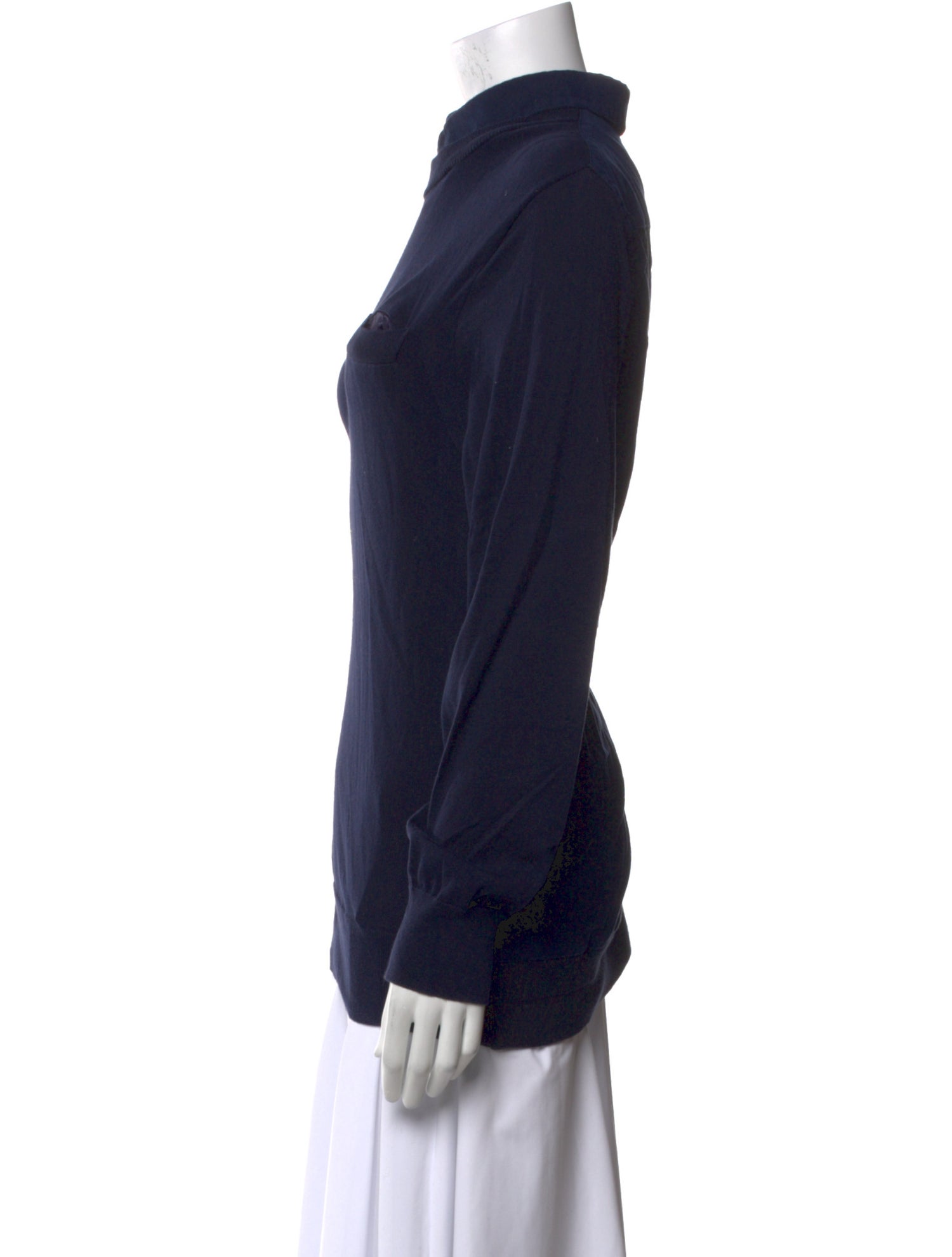 Sacai Turtleneck Long Sleeve Sweatshirt