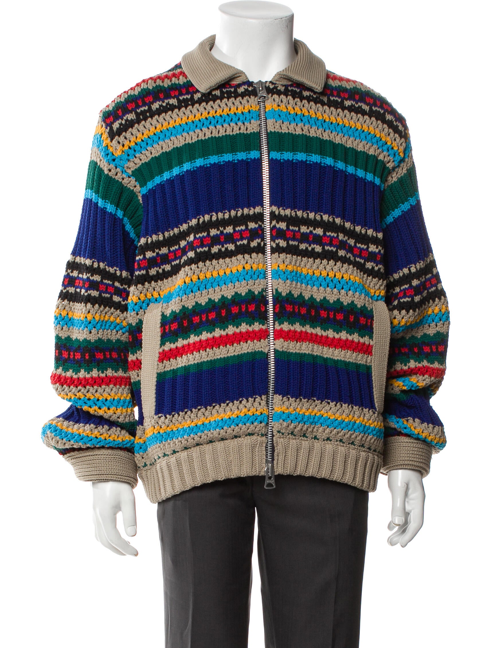 Sacai Striped Jacket