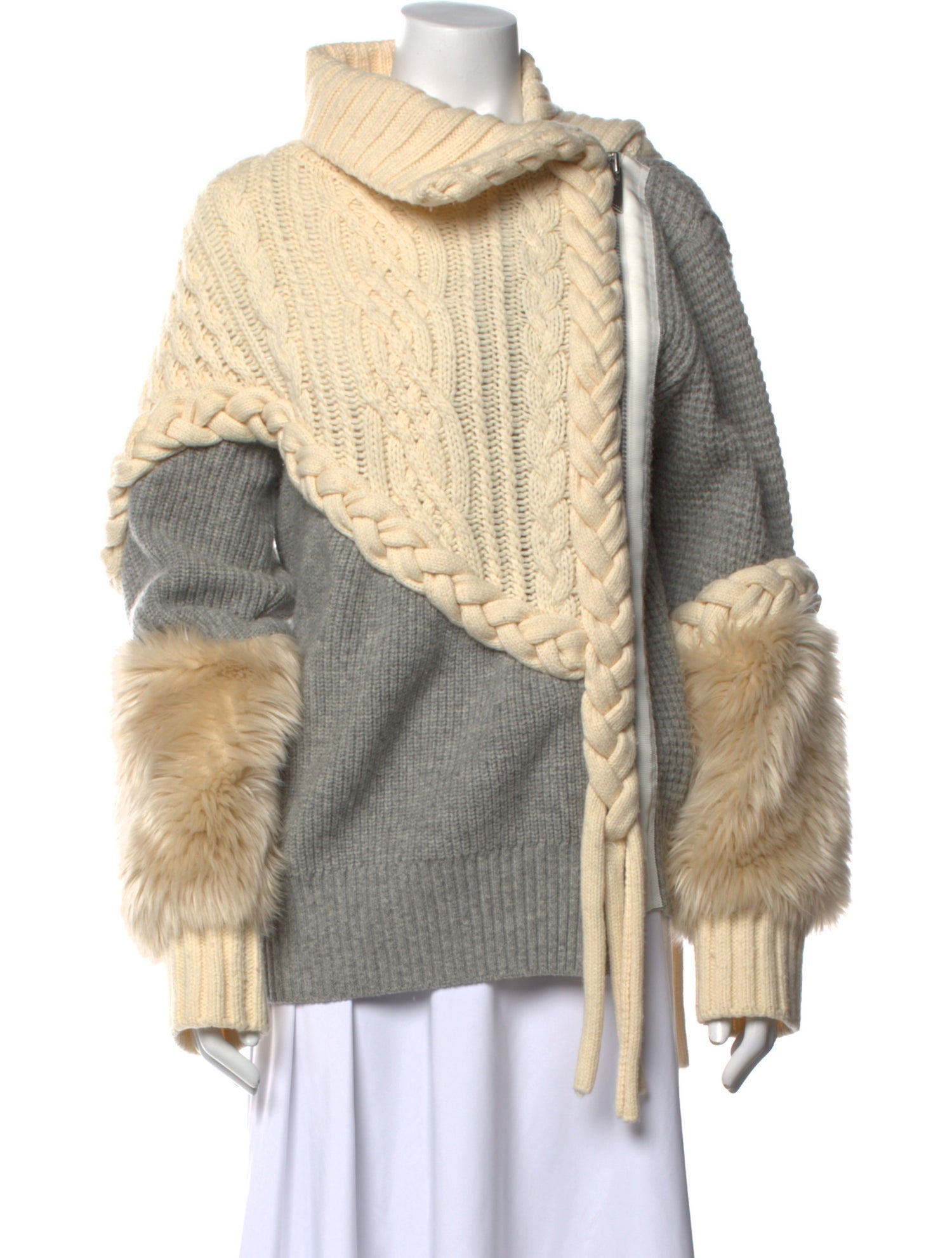 Sacai Wool Printed Sweater