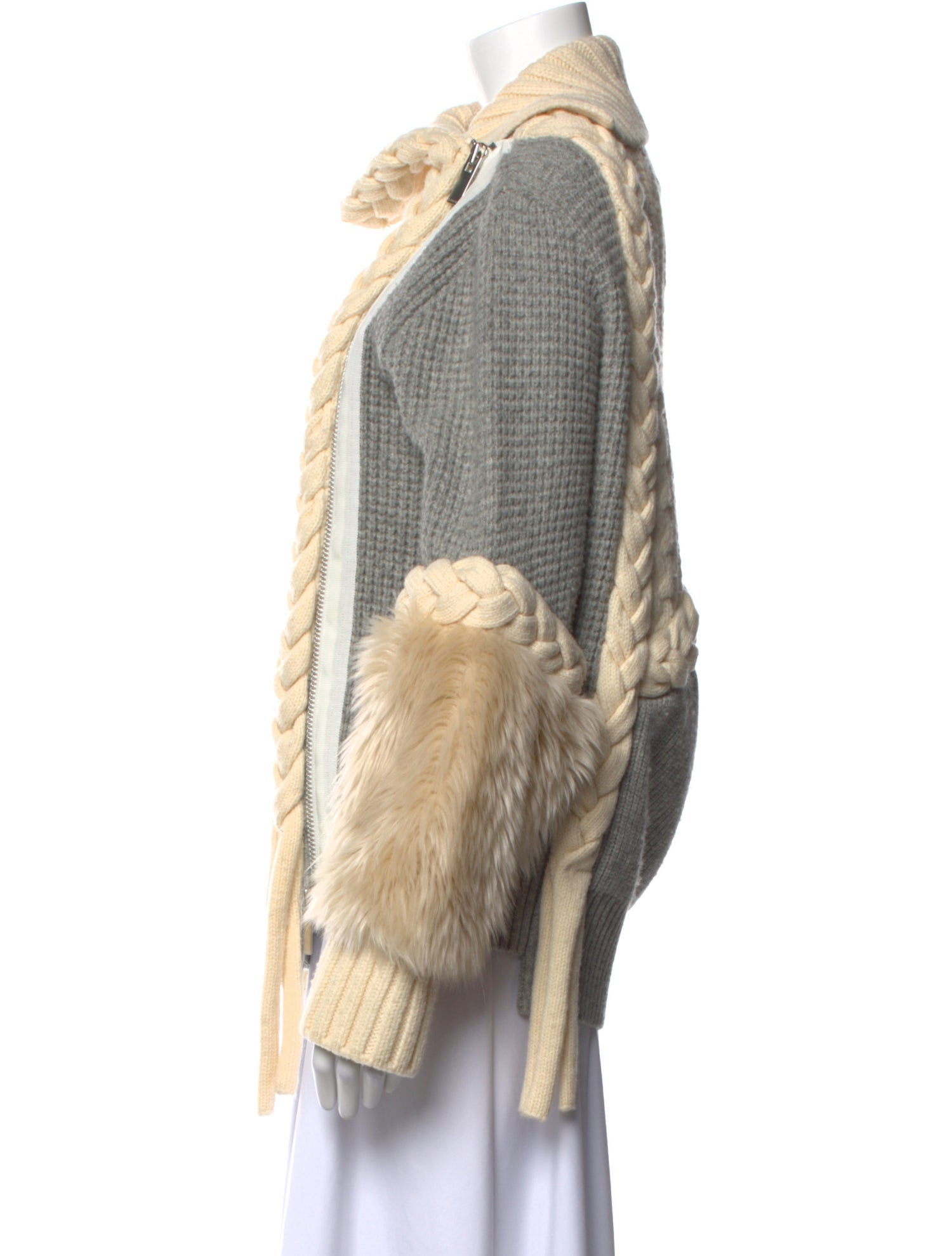 Sacai Wool Printed Sweater