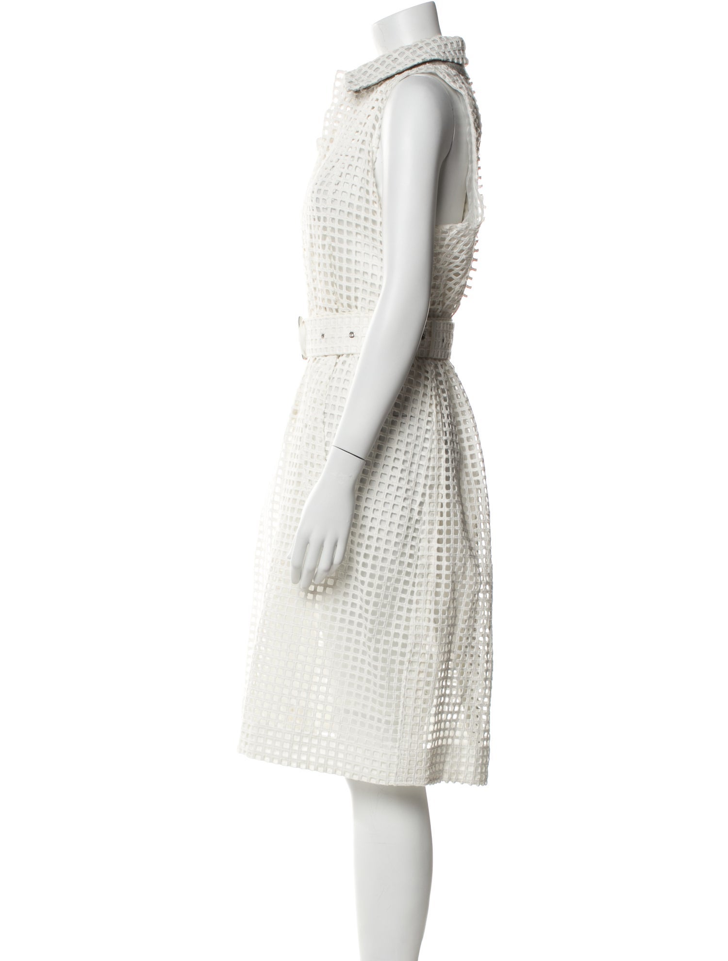 Sacai Polka Dot Print Mini Dress