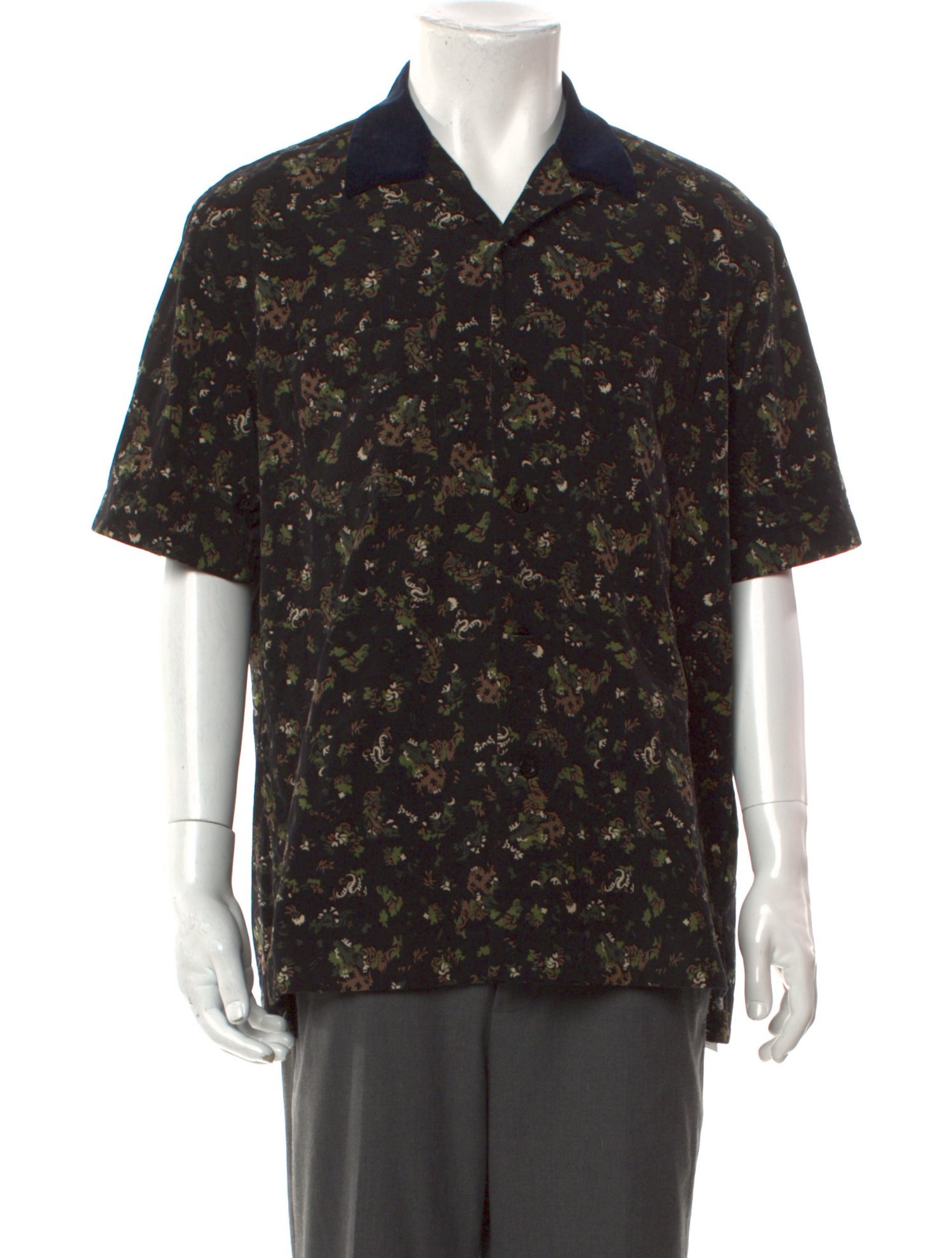 Sacai Printed Short Sleeve Shirt