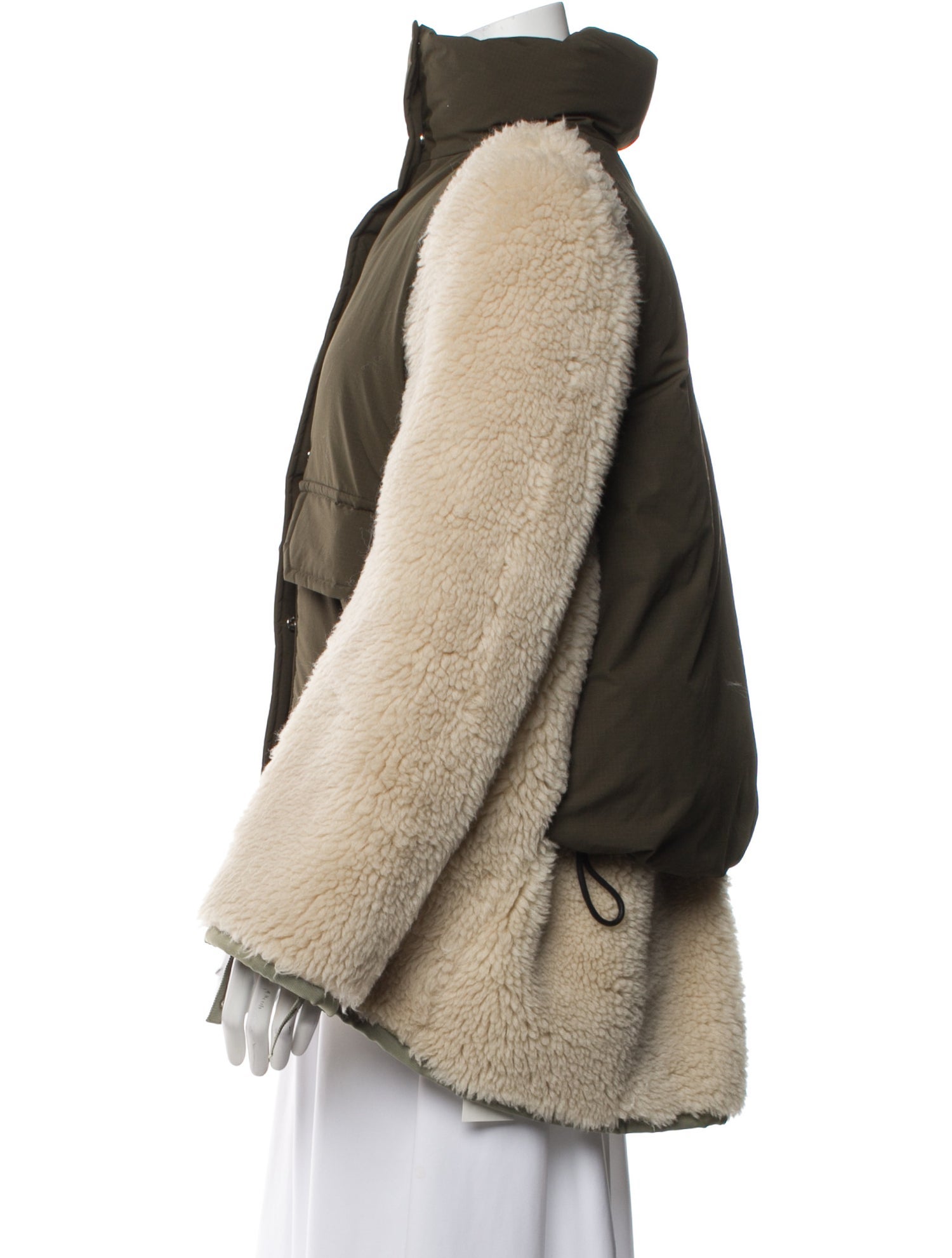 Sacai Faux Fur Jacket