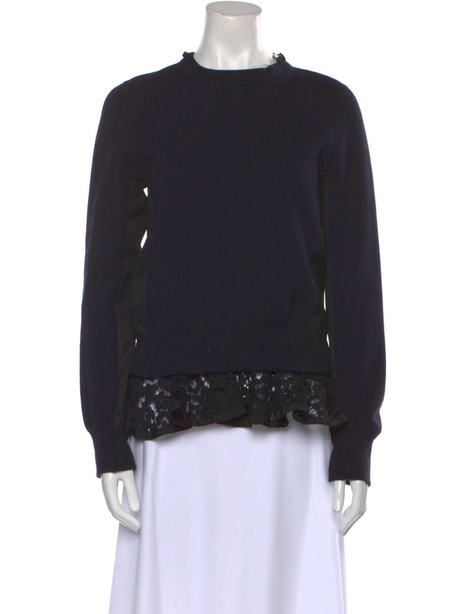 Sacai Mock Neck Sweater