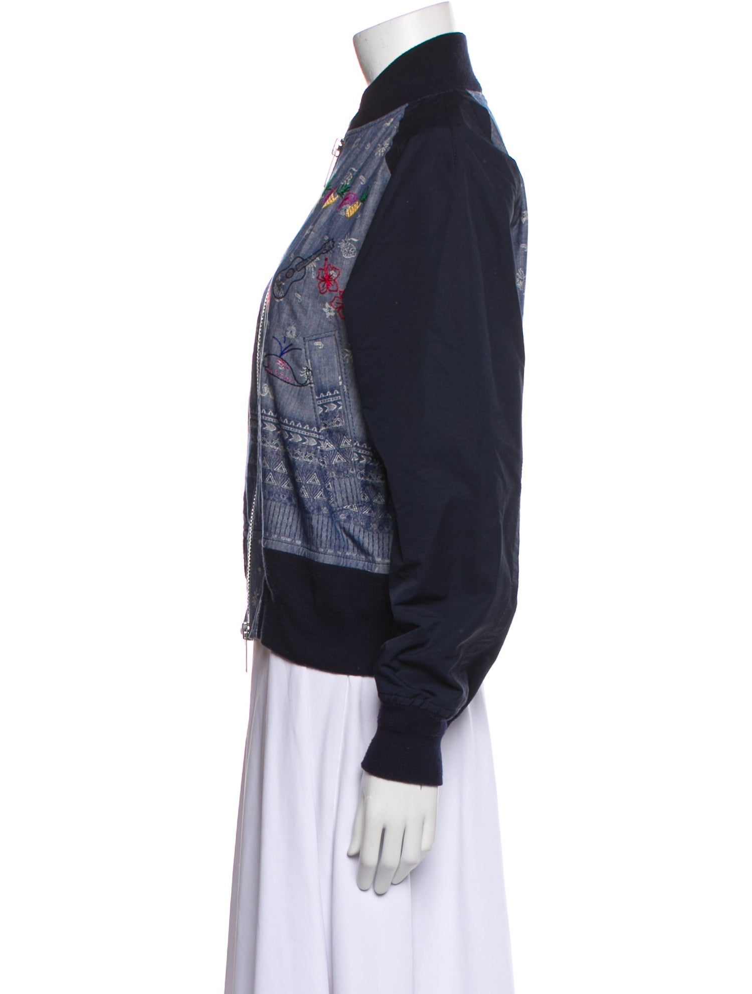 Sacai Printed Bomber Jacket