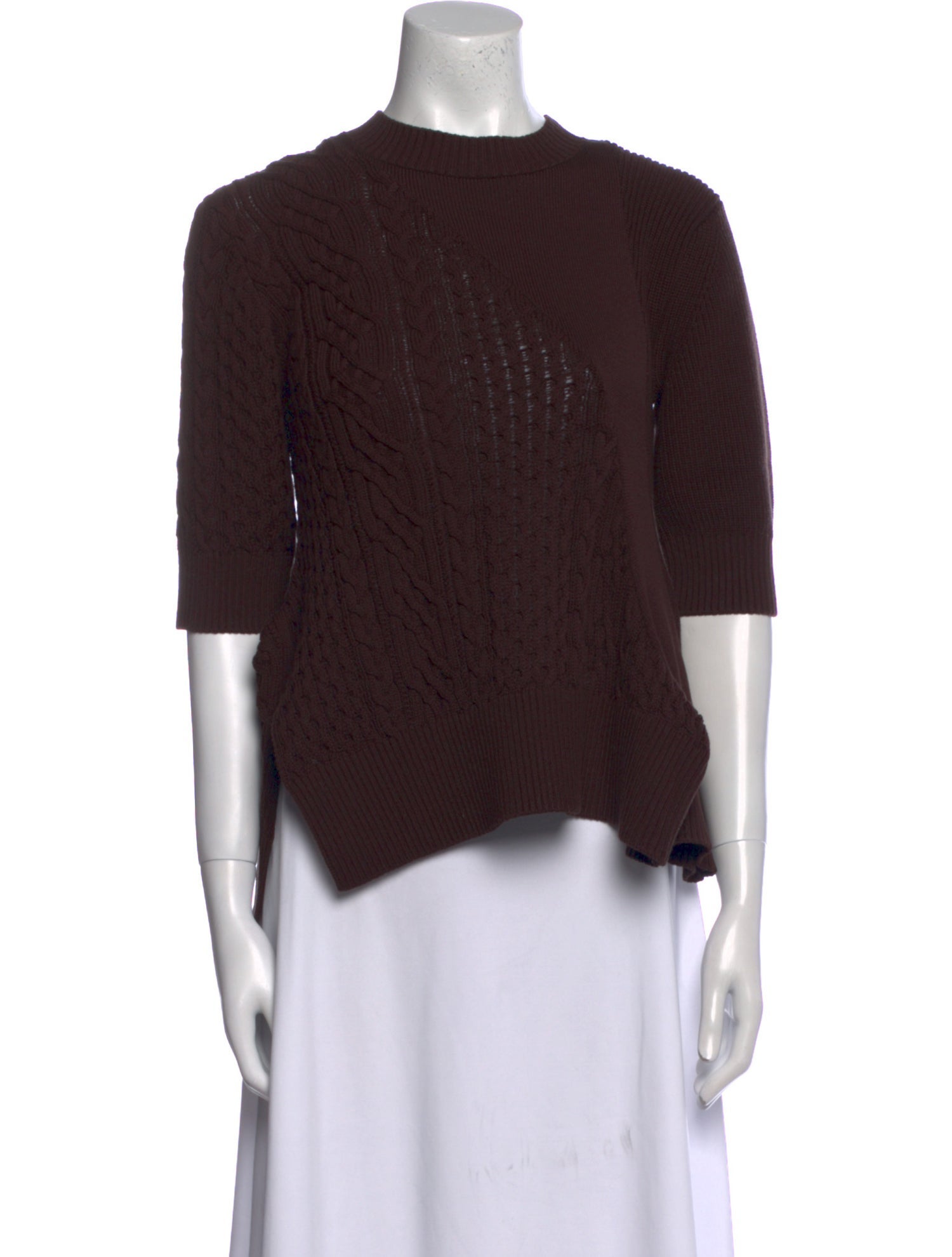 Sacai Crew Neck Sweater