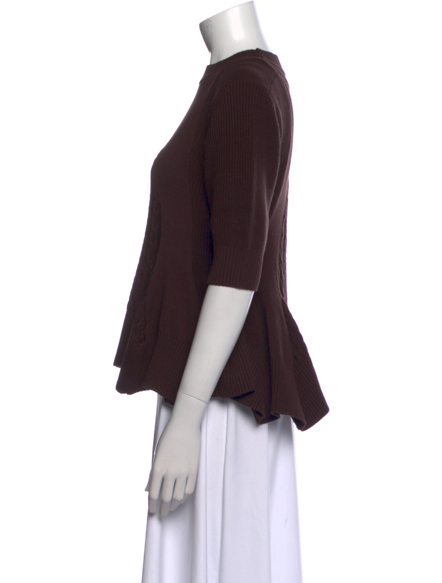 Sacai Crew Neck Sweater