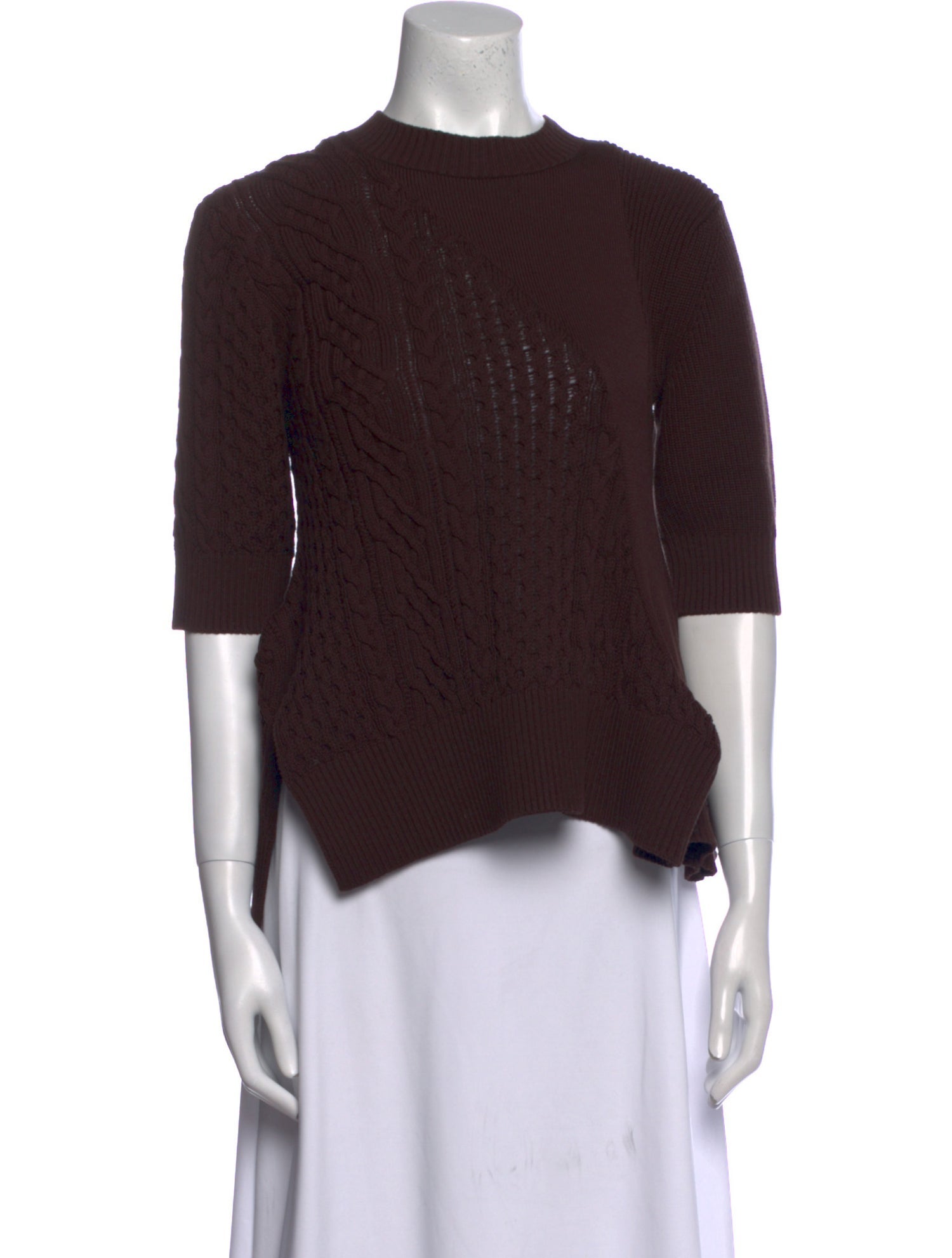 Sacai Crew Neck Sweater