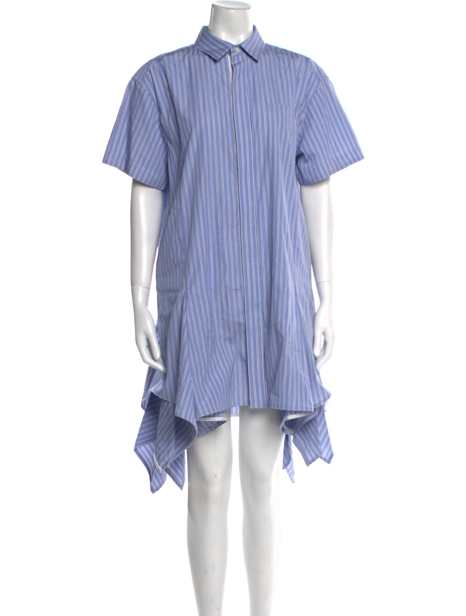 Sacai Striped Mini Dress