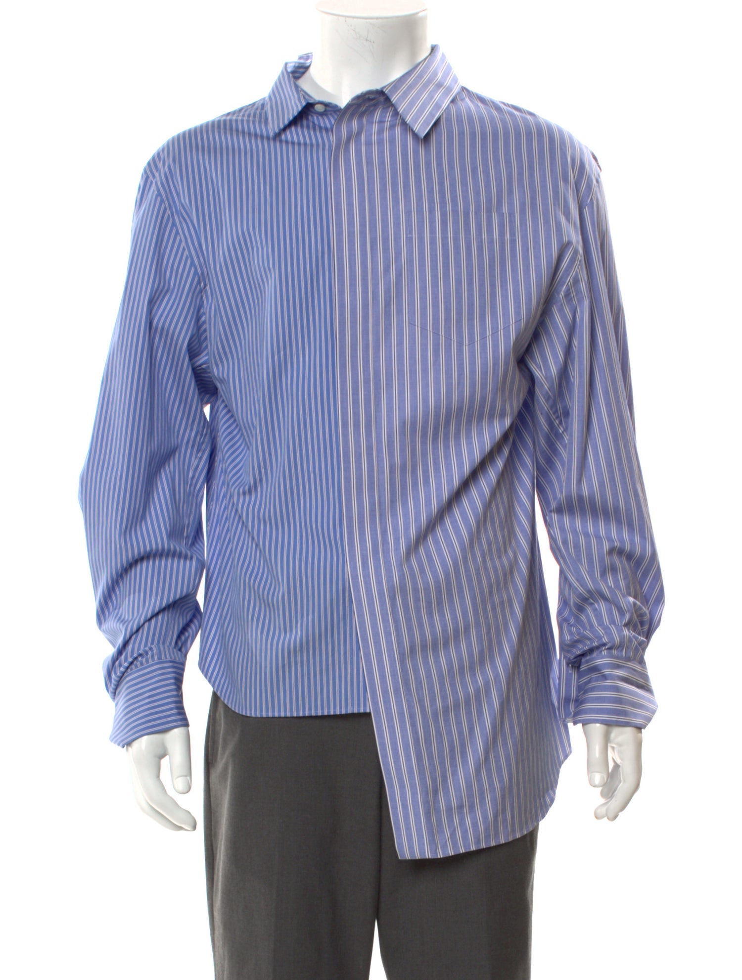 Sacai Striped Long Sleeve Shirt