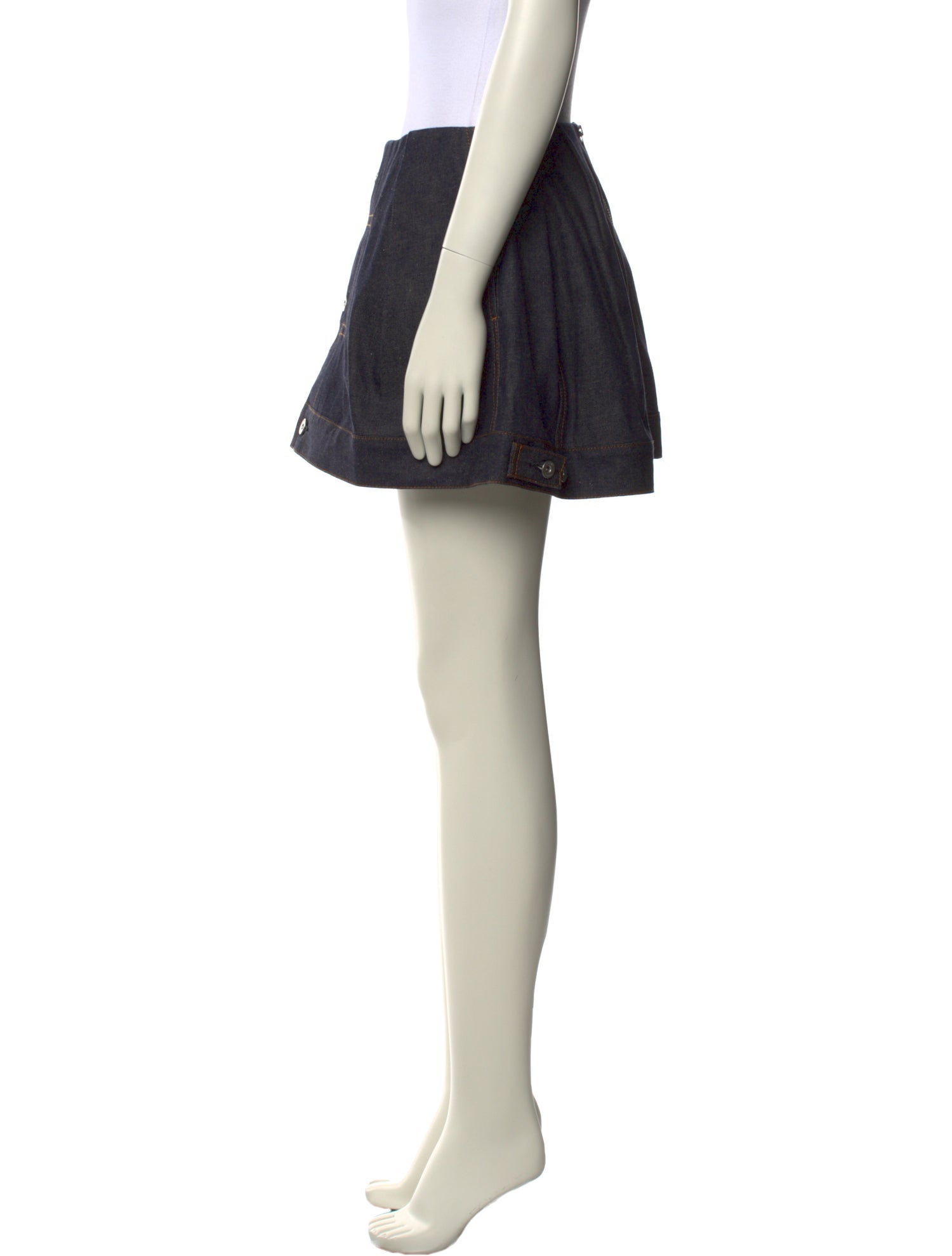 Sacai Printed Mini Shorts