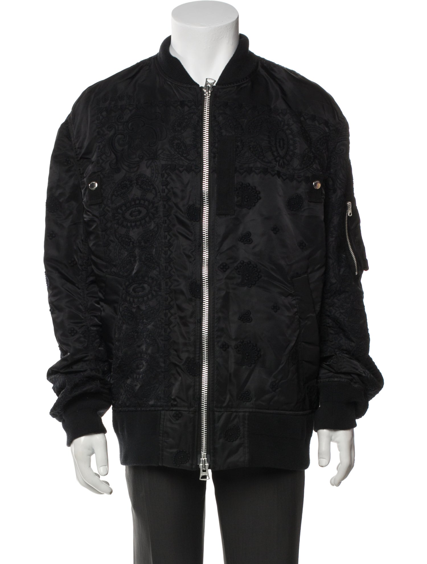 Sacai Graphic Print Bomber Jacket