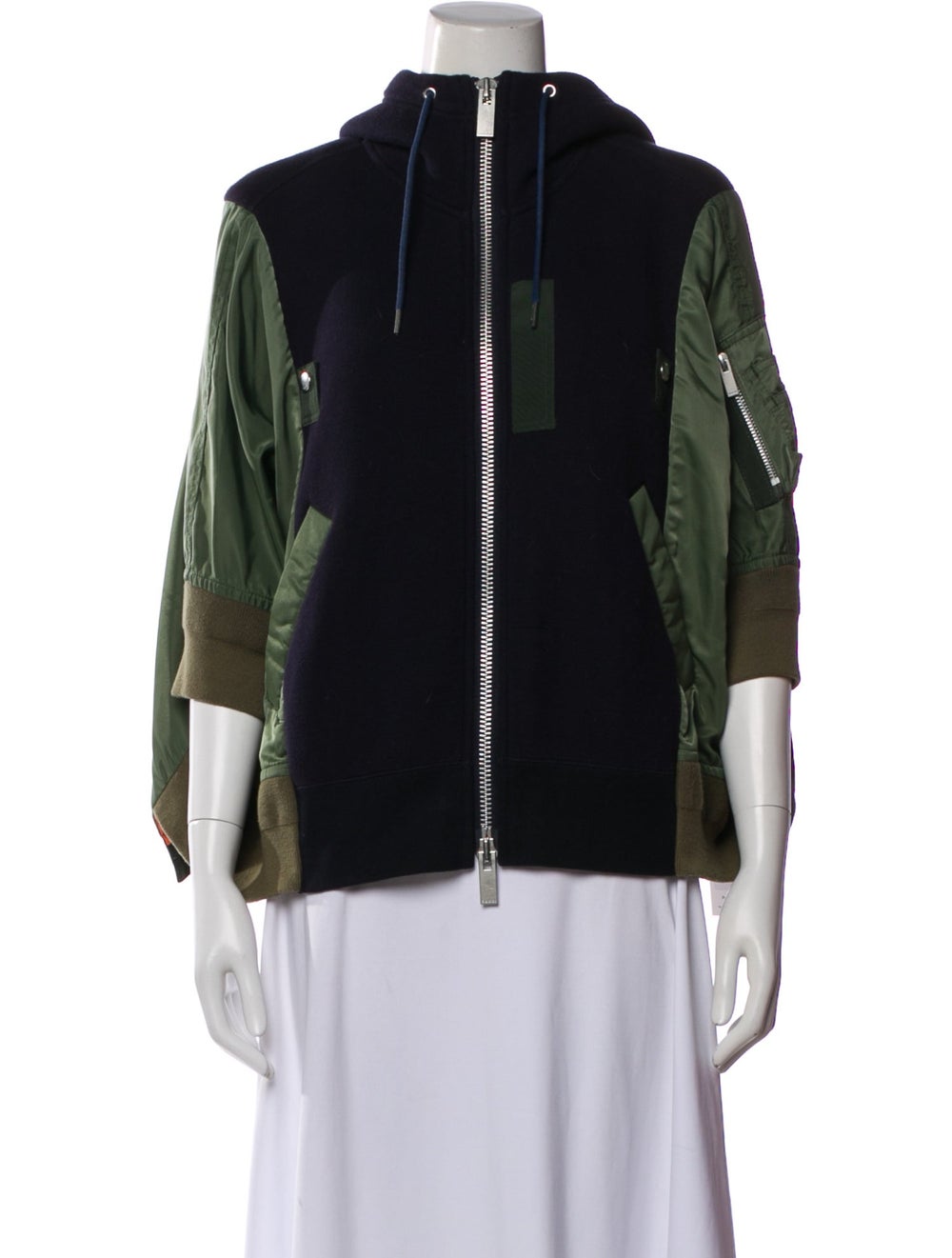 Sacai Colorblock Pattern Jacket - image 1