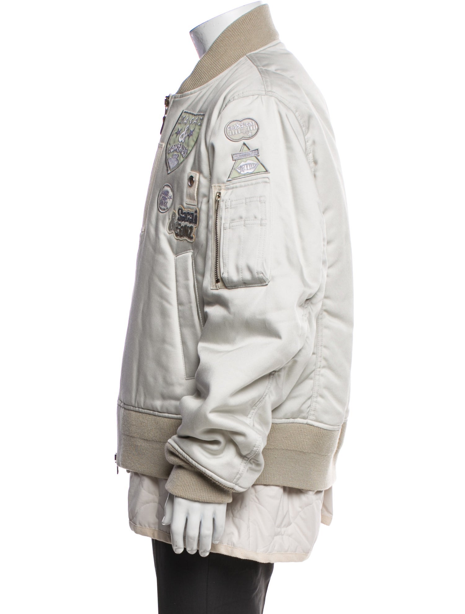 Sacai Graphic Print Jacket