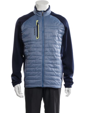 Sunice Colorblock Pattern Puffer Coat