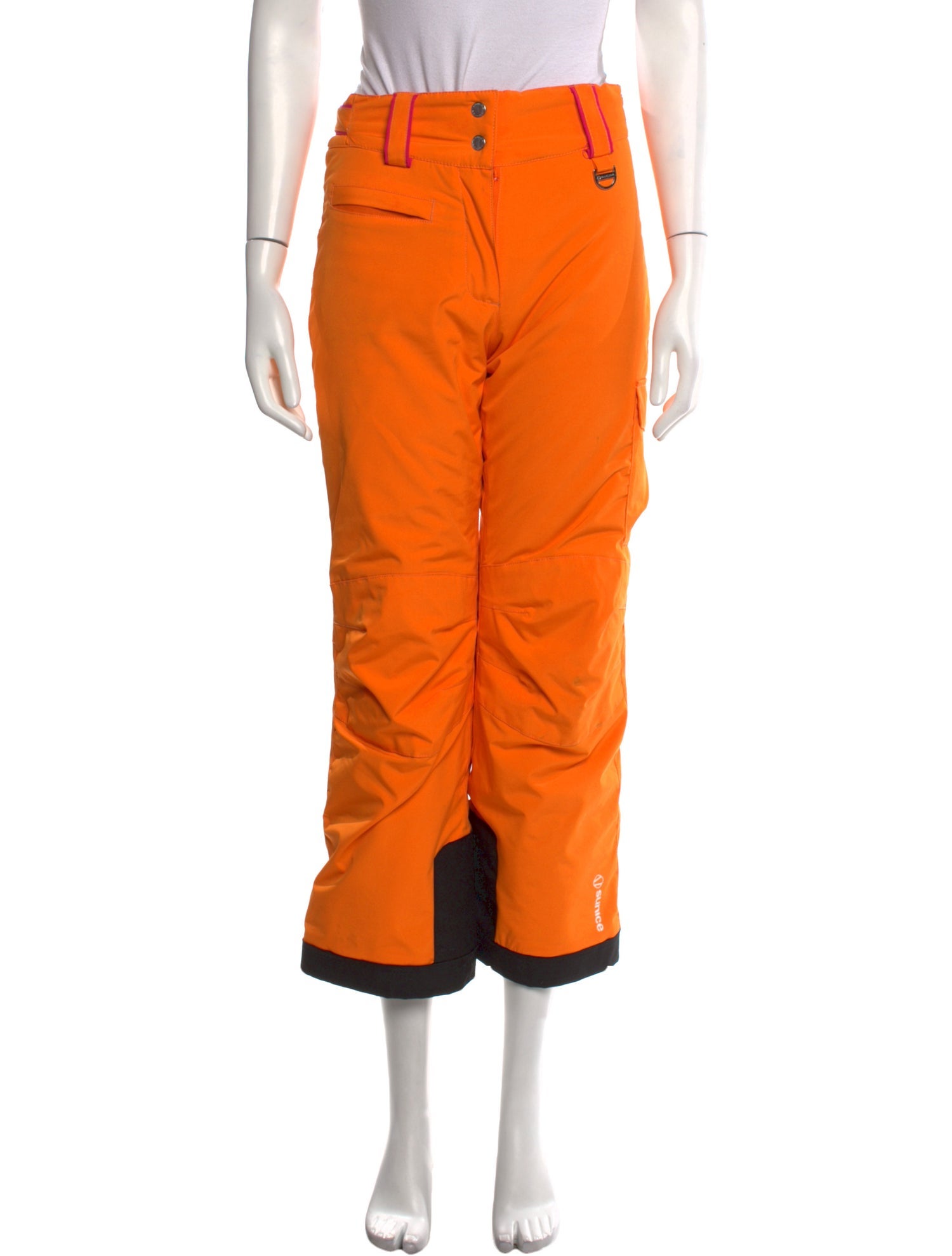 Sunice Colorblock Pattern Wide Leg Pants