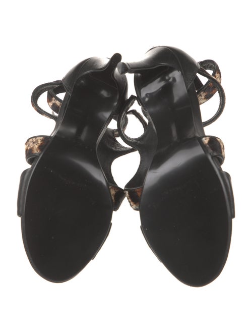 Sandro Calf Hair Sandals