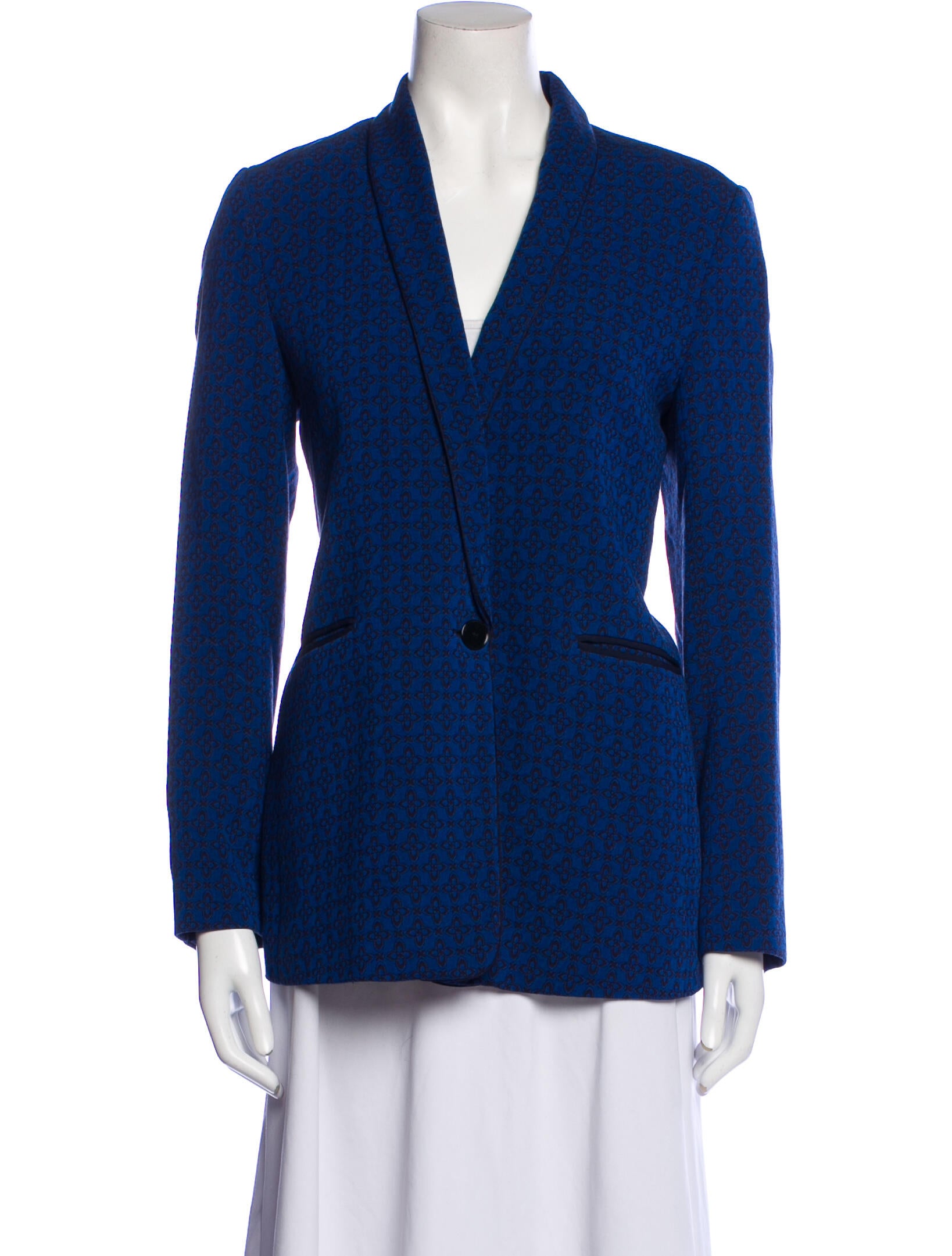 Sandro Blazer Blue Jackets, Clothing WS2128615 The RealReal