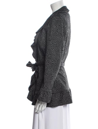 Sandro Tweed Pattern Coat