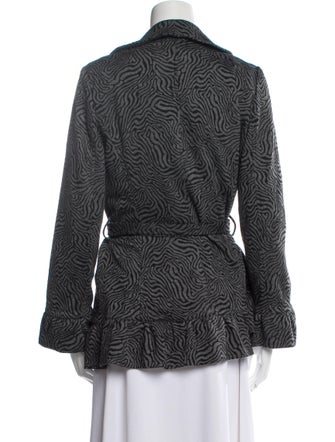 Sandro Tweed Pattern Coat