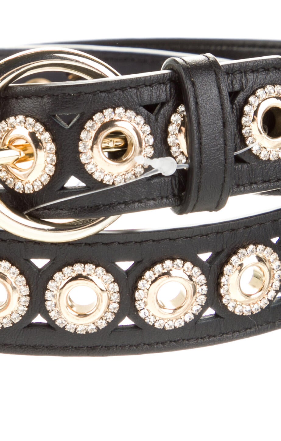 NEW WITH TAGS Sandro leather belt with eyelets and rhinestones Sandro | Accessories | New With Tags Sandro Leather Belt  main image 3