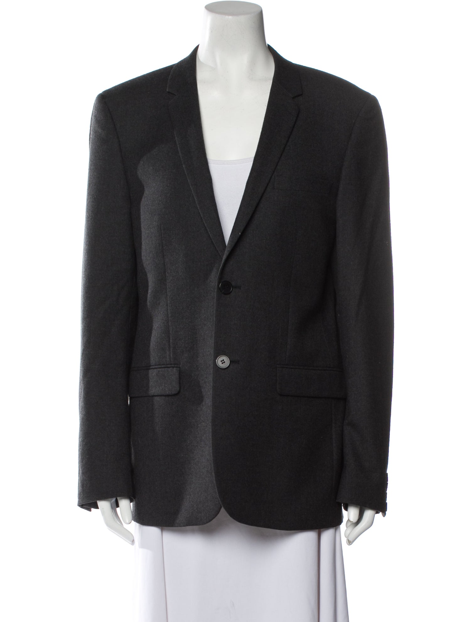 Sandro Blazer Grey Jackets, Clothing WS2149738 The RealReal