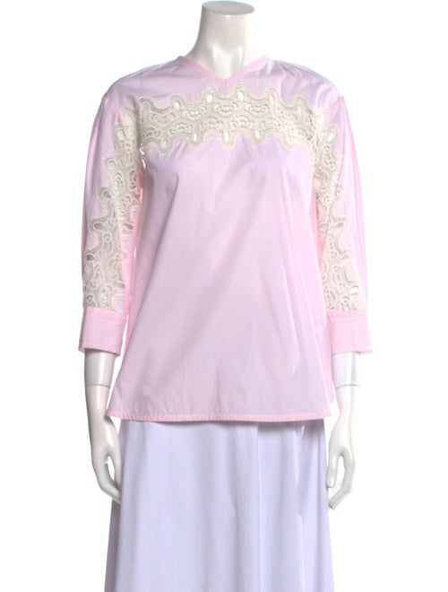 Sandro Long Sleeve Blouse