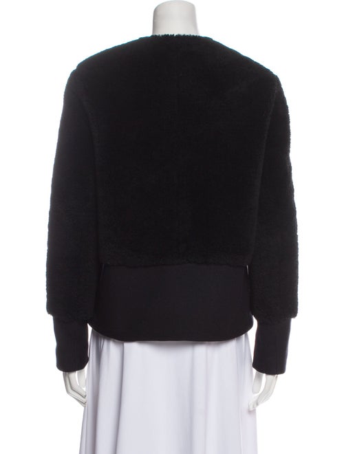 Sandro Faux Fur Jacket