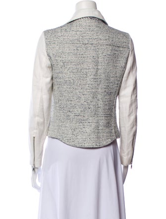 Sandro Tweed Pattern Jacket