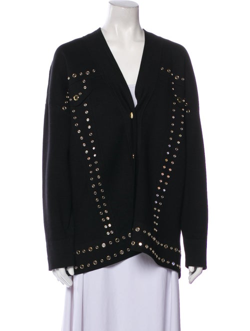 Sandro V-Neck Long Sleeves Sweater