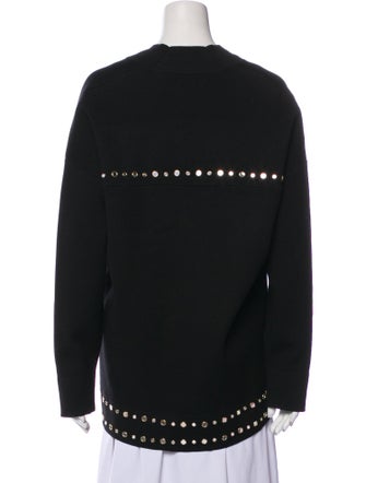 Sandro V-Neck Long Sleeves Sweater