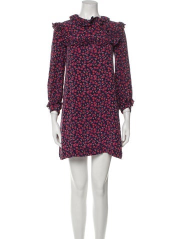 Sandro Dresses Silk Mini Dress S