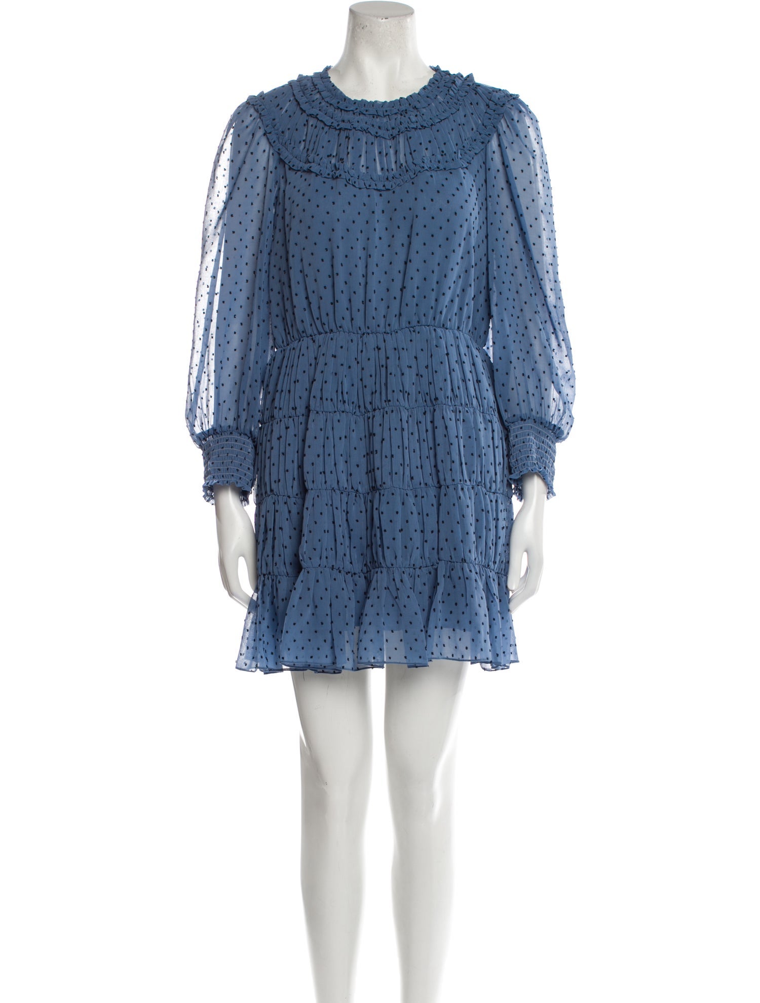 Sandro Printed Mini Dress w/ Tags