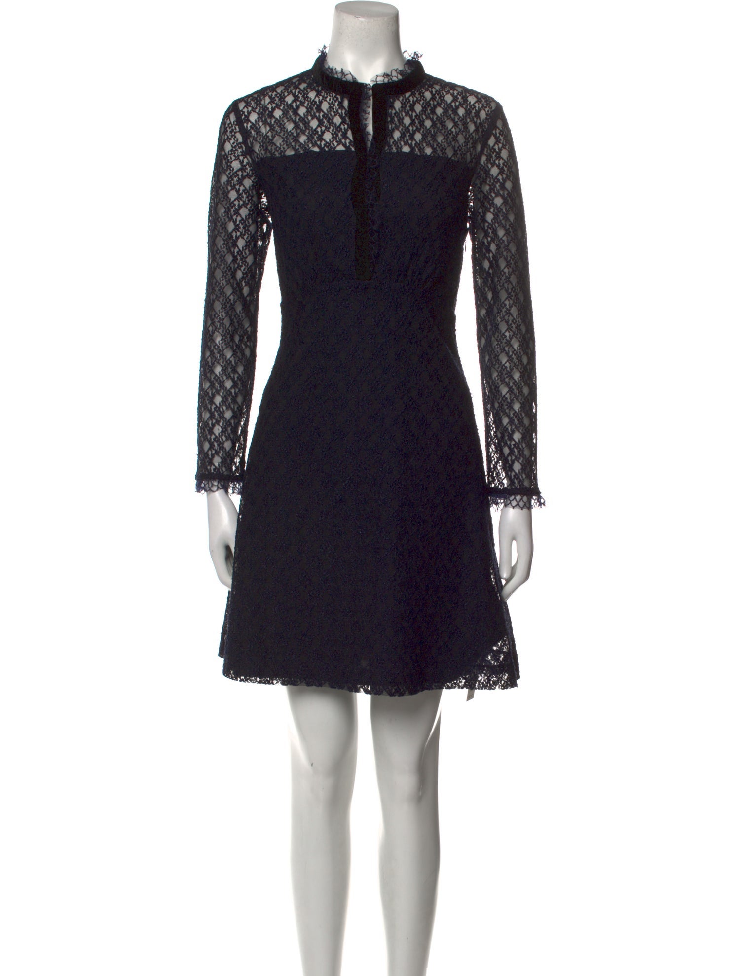 Sandro Lace Pattern Mini Dress - Black Dresses, Clothing - WS2165262 | The RealReal Sandro Lace Pattern Mini Dress - Black Dresses, Clothing - WS2165262 | The RealReal