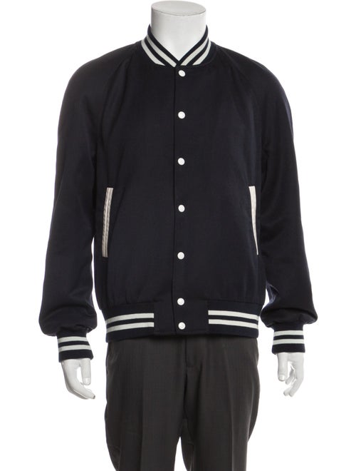 Sandro Striped Varsity Jacket